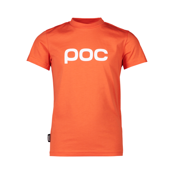 T-Shirt POC Tee Jr Zink Orange - 2022/23