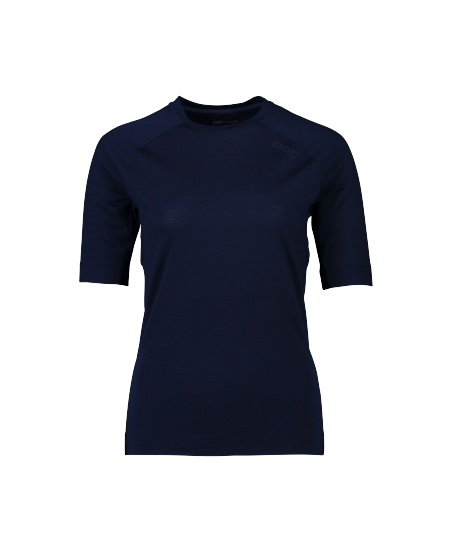 T-shirt Poc W's Light Merino Tee Turmaline Navy - 2023/24