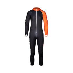 Race Suit POC Skin Gs Jr Uranium Black/Zink Orange  - 2022/23