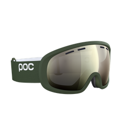 Ski goggles POC Fovea Mid Epidote Green/Partly Sunny Ivory - 2023/24