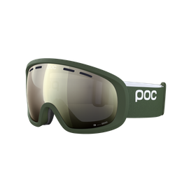 Ski goggles POC Fovea Mid Epidote Green/Partly Sunny Ivory - 2023/24