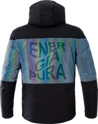 Ski jacket ENERGIAPURA Flaine Jacket Black/Reflex Rainbow - 2022/23