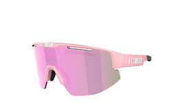Sunglasses BLIZ Matrix Powder Pink Frame/Brown With Rose Multi Lens - 2022