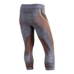 Thermal underwear UYN Ambityon Pants Medium Black Melange/Orange Yellow Men - 2021/22