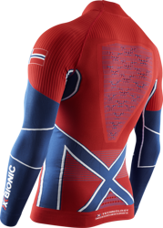 Thermal underwear X-BIONIC ENERGY ACCUMULATOR 4.0 PATRIOT SHIRT TURTLE NECK LG SL NORWAY - 2021/22