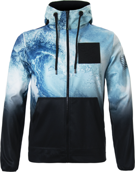 Bluse ENERGIAPURA Sweatshirt Full Zip With Hood Life Wave Junior - 2022/23
