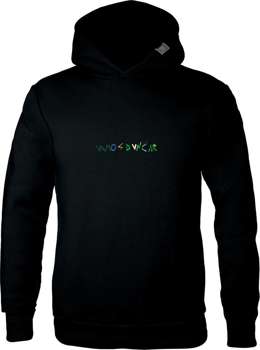 Bluse ENERGIAPURA Sweatshirt With Hood Lucas Braathen Black/Vamos Dancar - 2022/23