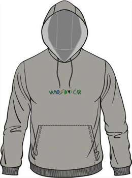 Bluse ENERGIAPURA Sweatshirt With Hood Lucas Braathen Melange Grey/Vamos Dancar - 2022/23