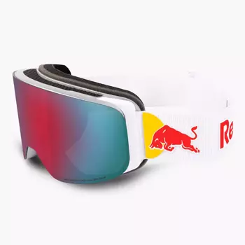 Brille RED BULL SPECT Magnetronslick-004 Shiny Silver/ Red Blue Mirror - 2022/23