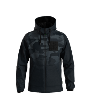 ENERGIAPURA Sweatshirt Full Zip With Camouflag Dark Grey - 2023/24