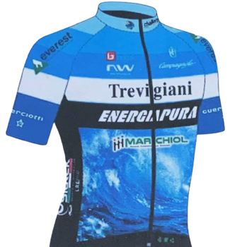 Fahrradtrikot Energiapura T-Shirt Full Zip Life Trevigiani Team/Ragl Alexander - 2023