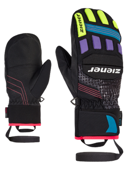 Handschuhe Ziener Lauron AS PR Mitten Junior Glove Junior Multicolor Print - 2023/24