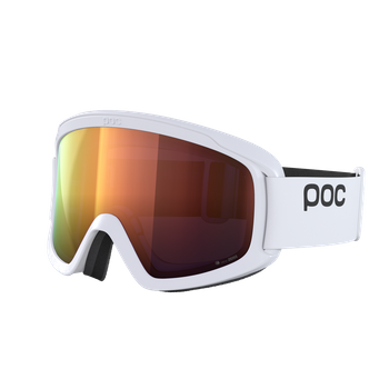 Skibrille POC Opsin Hydrogen White/Partly Sunny Orange - 2023/24