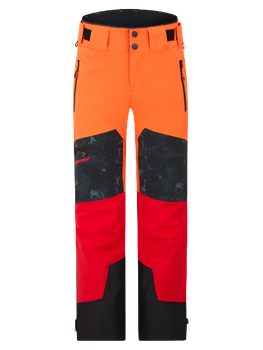 Skihose Ziener Tewes Full-Zip Teamwear Lady Red Orange Pop - 2023/24