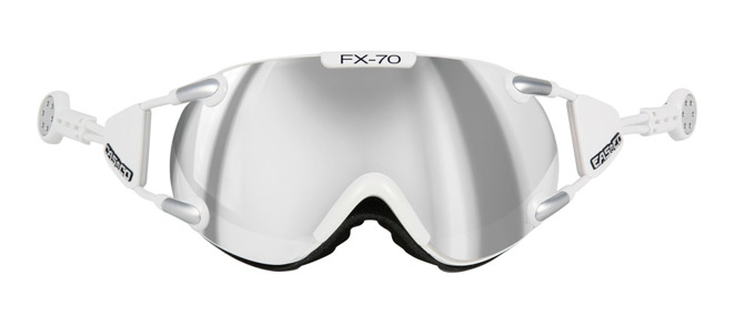 Brille CASCO FX-70 Carbonic White Silver - 2022/23