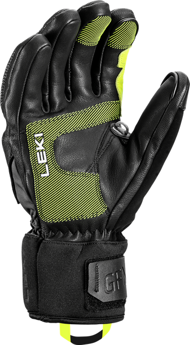 Handschuhe LEKI Griffin Pro 3D Black/Neon - 2023/24