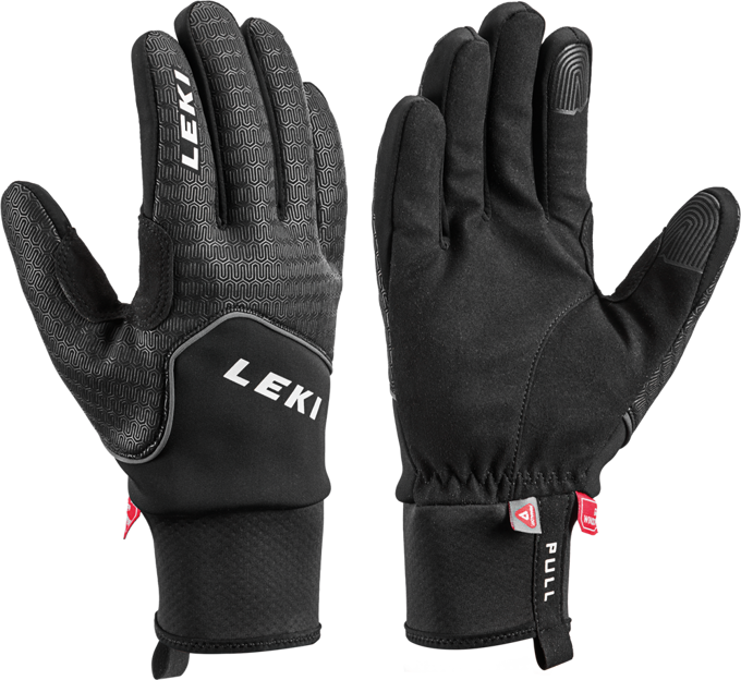Handschuhe LEKI Nordic Thermo Black/Charcoal - 2021/22