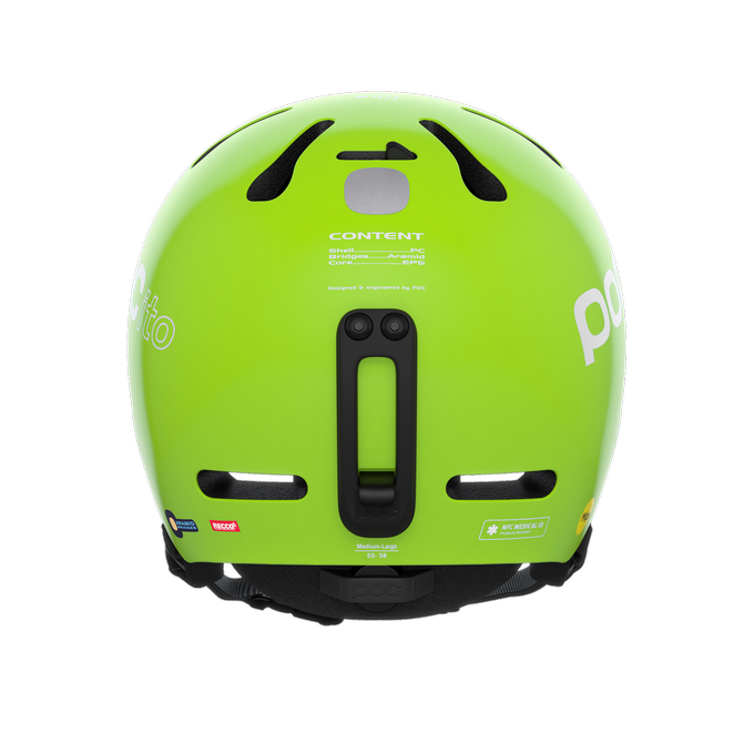 Helm POC Pocito Fornix Mips Fluorescent Yellow/Green - 2023/24
