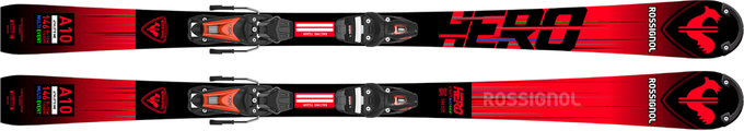 Ski ROSSIGNOL Hero Athlete Multievent + Nx 7 GW Lifter B73 Black Hot Red - 2022/23