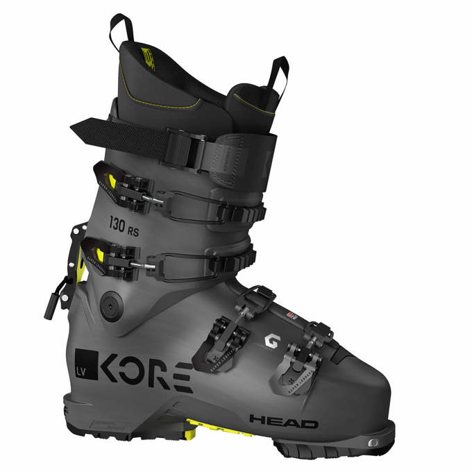 Skischuhe HEAD Kore RS 130 GW Anthracite/Yellow - 2022/23