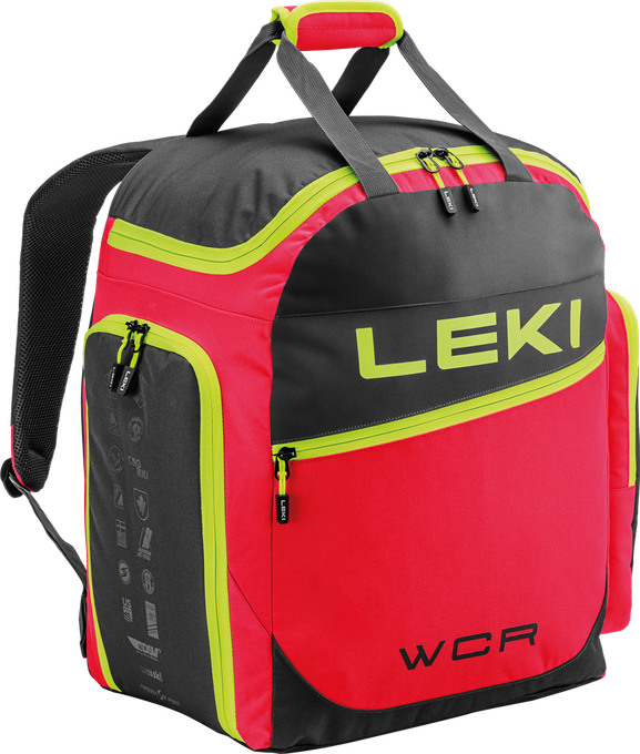 Skischuhtasche LEKI Skiboot Bag WCR 60L Red - 2023/24