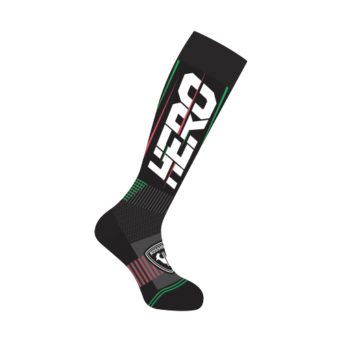Skisocke Rossignol L3 Hero Socks Black - 2023/24