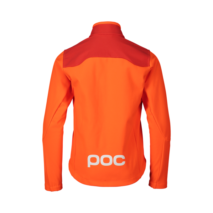 Softshell Poc Race Jacket Jr Fluorescent Orange - 2023/24