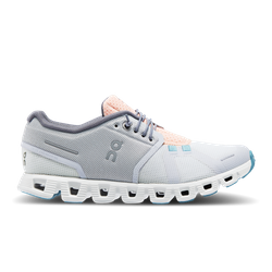 Damen Schuhe On Running Cloud 5 Push Glacier/Undyed-white