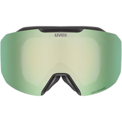 Gogle Uvex Evidnt ATTRACT V Black Matt/Mirror Green + dodatkowa szyba - 2025/26