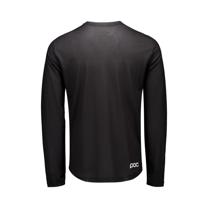 POC M's Motion Air L/S Jersey Uranium Black - 2025