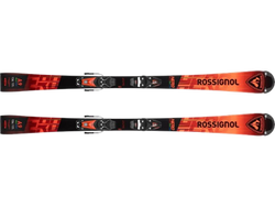 Narty Rossignol Hero Athlete Multievent 127-148 + NX 7 GW Lifter Black Hot Red - 2025/26