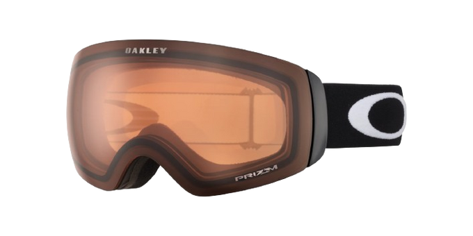Gogle Oakley Flight Deck M Matte Black/Prizm Snow Persimmon - 2025/26