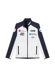 Men's fleece Colmar Full Zip Stretch Fleece White/Blue - 2025/26