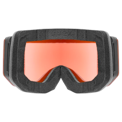 Gogle Uvex Lace ATTRACT FM Black Matt/Mirror Red + dodatkowa szyba - 2025/26
