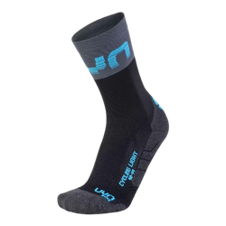 Skarpety rowerowe UYN Man Cycling Light Socks Black/Grey/indigo Bunting