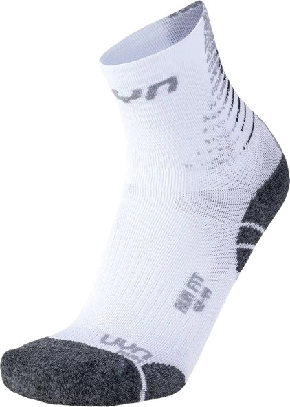 Skarpety do biegania UYN Man Run Fit Socks White/Pearl Grey
