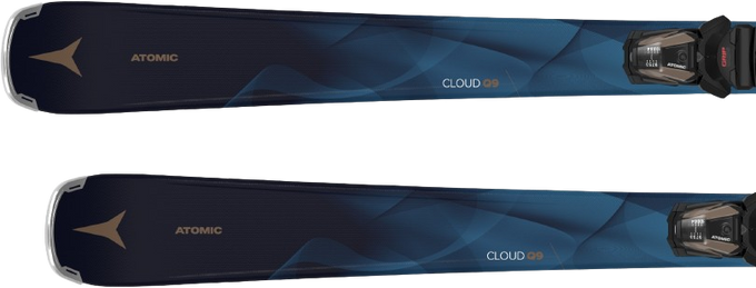 Narty Atomic Cloud Q9 + M 10 GW Black/Sand - 2025/26