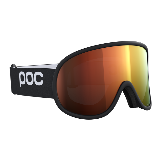 Skibrille POC Retina Uranium Black/Partly Sunny Orange - 2025/26