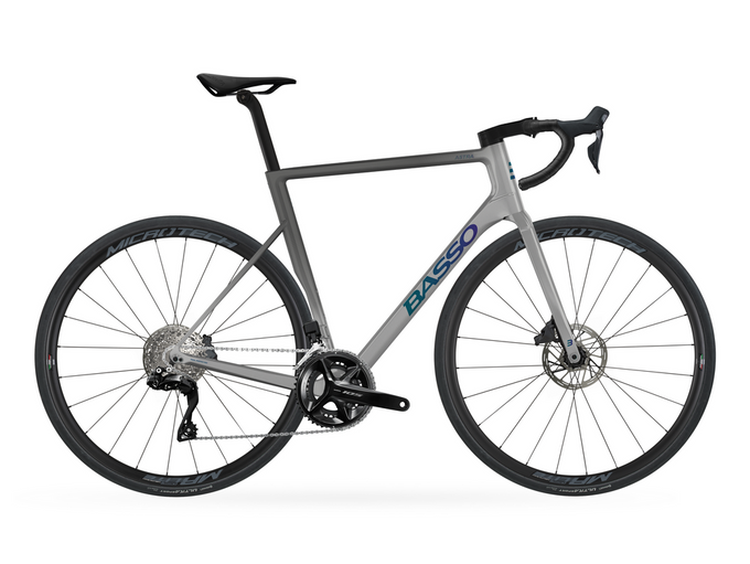 Rower szosowy BASSO Astra 105 Di2 Gray Asphalt/Microtech Mr Lite - 2023