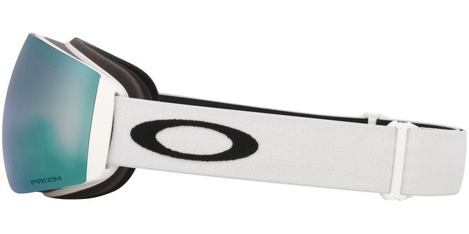 Gogle Oakley Flight Deck Pro M Matte White/Prizm Snow Sapphire Iridium + Dodatkowa Szyba Prizm Snow Iced Iridium - 2025/26