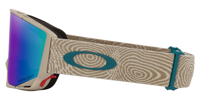 Gogle Oakley Flow Scape L Mist Trails/Prizm Snow Argon Iridium + Dodatkowa Szyba Prizm Snow Iced Iridium - 2025/26