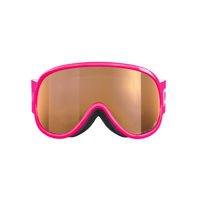 Brille POC Pocito Retina Fluorescent Pink/Partly Sunny Light Orange - 2025/26