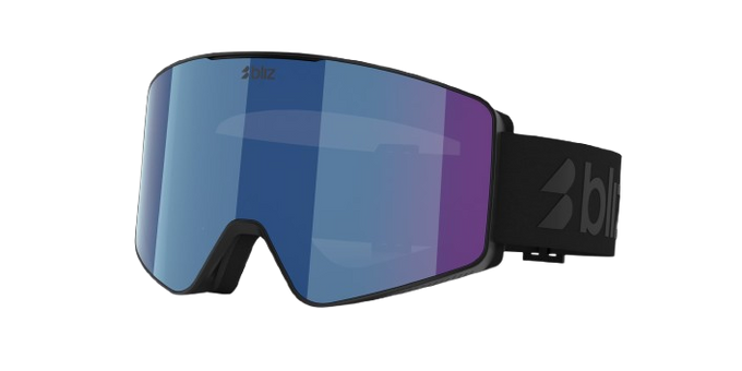 Gogle Bliz G001 Matte Black Frame/Brown With Blue Multi Lens - 2025/26