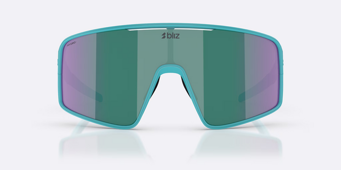 Okulary BLIZ P001 Frame Matte Turquoise with Blue Green Lenses