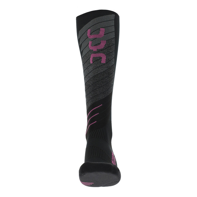 Skisocken UYN Woman Ski Evo Race One Black/Purple - 2025/26