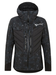 Kurtka narciarska Ziener RCE Coach Jacket Unisex Black Foggy Print - 2024/25