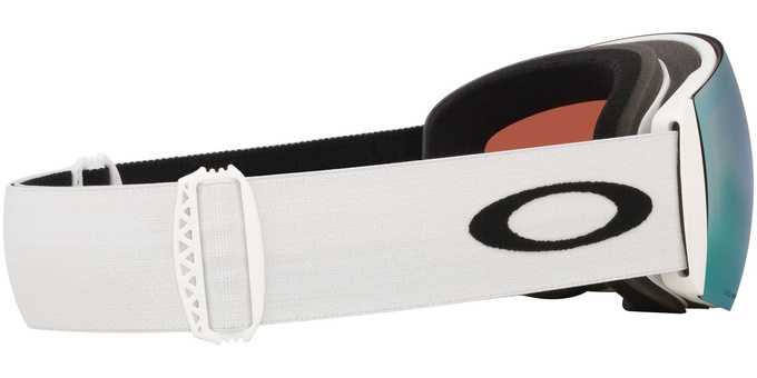 Gogle Oakley Flight Deck Pro L Matte White/Prizm Snow Sapphire Iridium + Dodatkowa Szyba Prizm Snow Iced Iridium - 2025/26