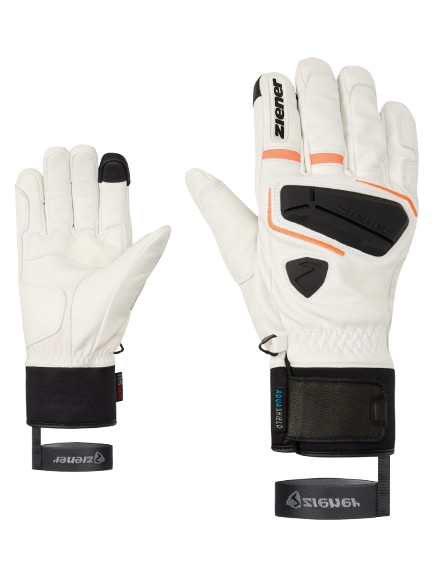 Rękawice Ziener Galf-z AS Pr Touch Glove Man White - 2025/26