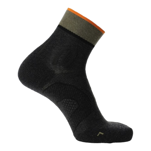 Skarpety trekkingowe UYN Man Trekking One Low Cut Socks Anthracite/Green