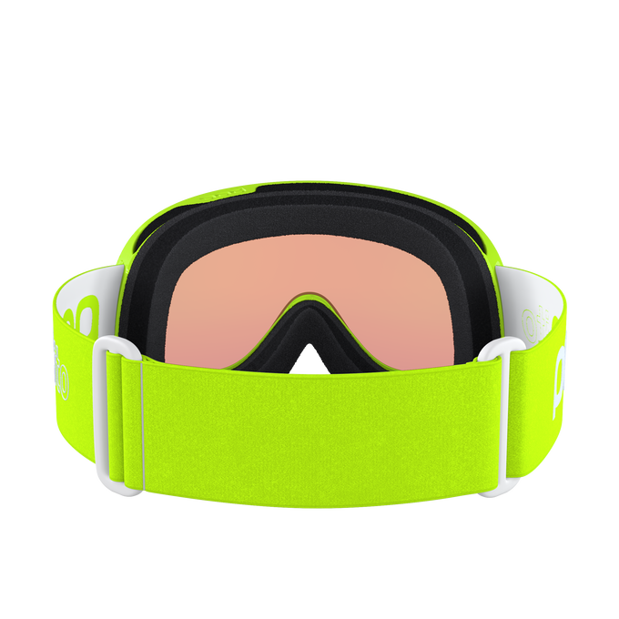 Goggles POC Pocito Retina Fluorescent Yellow/Green/Partly Sunny Light Orange - 2025/26